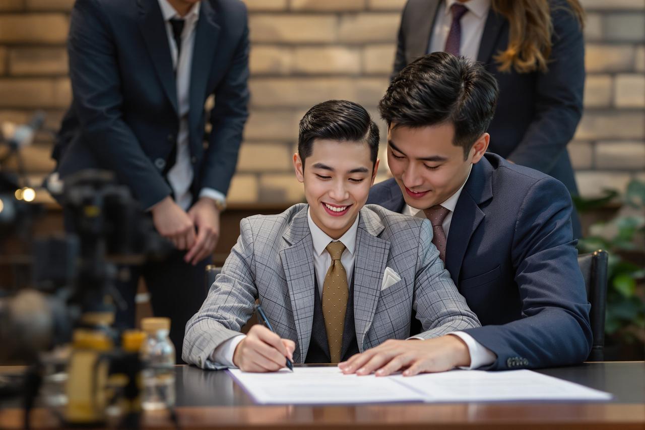 签约新生代演员陈思远，蘑菇视频艺人矩阵再添新星